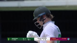 West Indies v South Africa ¦ 2nd Test Day 1 Highlights