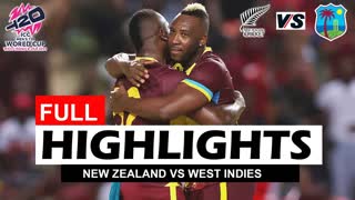 West Indies Vs NewZealand  Match 26 T20 WC 2024 Highlights