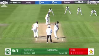 Ireland v Zimbabwe ¦ Only Test ¦ Day 4 Highlights 