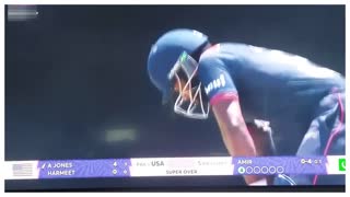 USA VS PAK T20 WORLD CUP SUPER OVER 