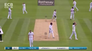 England Vs West Indies 1st Test Match Day 3 Highlights 2024