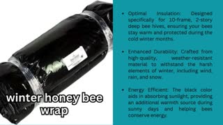 winter bee hive wraps for sale