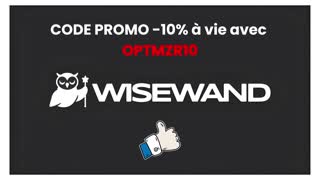 Wisewand Code Promo OPTMZR10 -10 percent  à vie