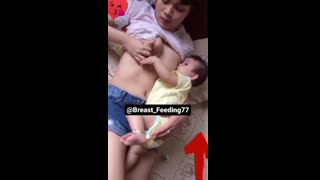 Neha Breast Feeding Baby