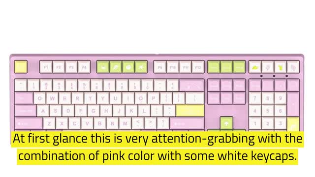 Pink Mechanical Keyboard Free Best Video Sharing