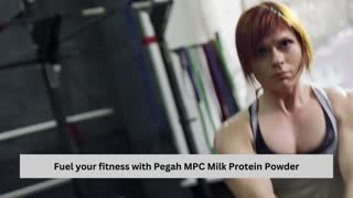 Elevate Your Fitness with Pegah MPC Milk Protein Powder!