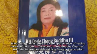 Master of the Dalai Lama H.H. Mindrolling Trichen believes H.H. Dorje Chang Buddha III brings good fortune and wisdom to all living beings!